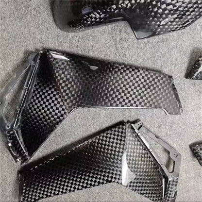 Premium Black Forged Carbon Fiber Vinyl Car Body Wrap Film For Vehicle Motorcycle Hex Cosmic Diamond Carbon Vinyl Protector Film Beauty World Shop