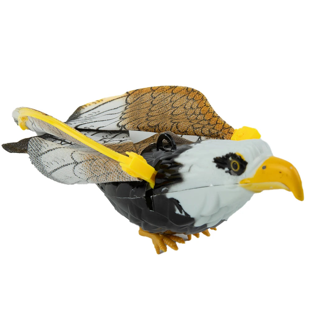 Hanging Eagle Bird Deterrent, Flying Owl Repellent Scarer Emulation Flying Hawk Bird Garden Scarecrow Yard Outdoor Pest Control Beauty World Shop