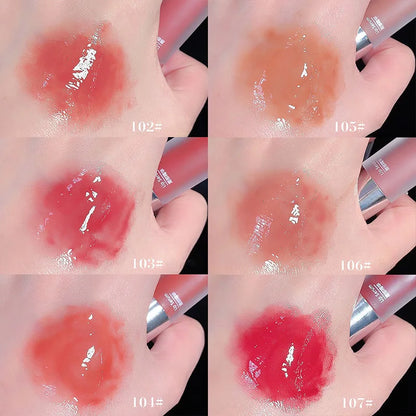 Cappuvini Baby Bottle Lip Gloss — Hydrating Mirror Finish, Glass-Effect Lip Gloss for Jelly-Like Lips, Beauty Trend Shop