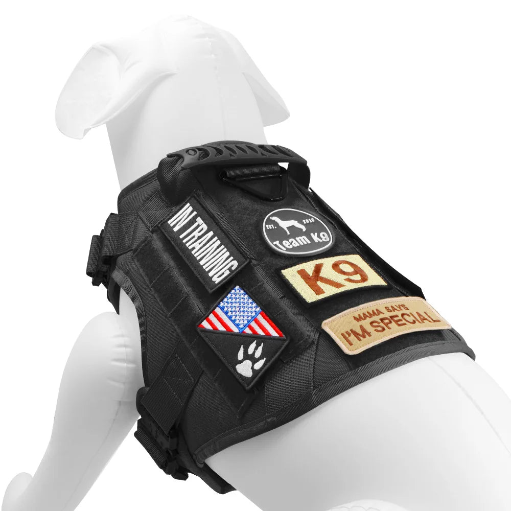 1 Piece Dog Patch for Service Dog Vest Cat Vest Removable Tactical Harness Service Dog Puppy Training Embroidered Patch Beauty World Shop