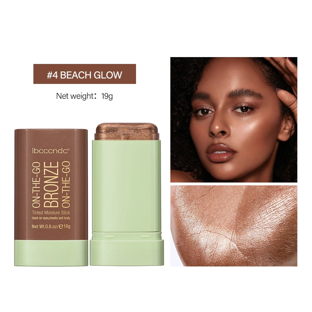 Multi-function Blush Stick Face Makeup Waterproof Easy Color Rouge Blusher Cream Contour Rendering Brightening Contour Makeup Beauty World Shop
