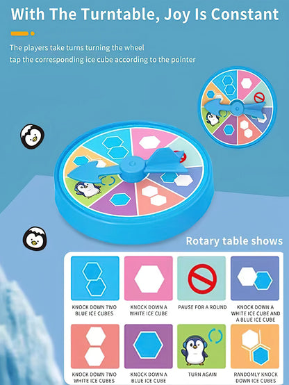 Mini Ice Breaking Penguin Saves Little Penguin Ice Knocking Game Children's Desktop Interactive Competition Parent Child Toys Beauty World Shop