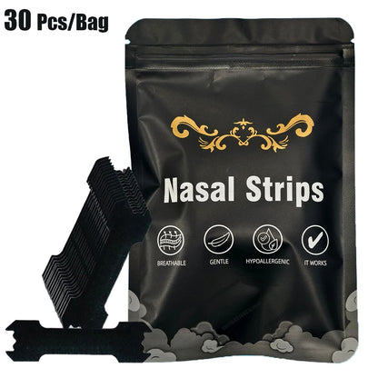 30/90/150, Anti Snoring Nose Patch Set Extra Strength Nasal Strips Better Breathing Non-Invasive Easier Breath Sleep Aid Decive Beauty World Shop