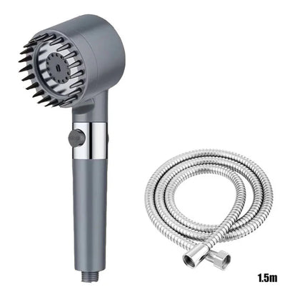 Shower head Shower Filter with Four Modes Bathroom Accessories Head Massage Shower Accessories Shower Knobs Home Furnishings Beauty World Shop