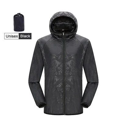 LNGXO Unisex Hiking Jacket Men Women Waterproof Quick Dry Camping Windbreaker Trekking Fishing Rain Coat Outdoor Anti UV Clothes Beauty World Shop