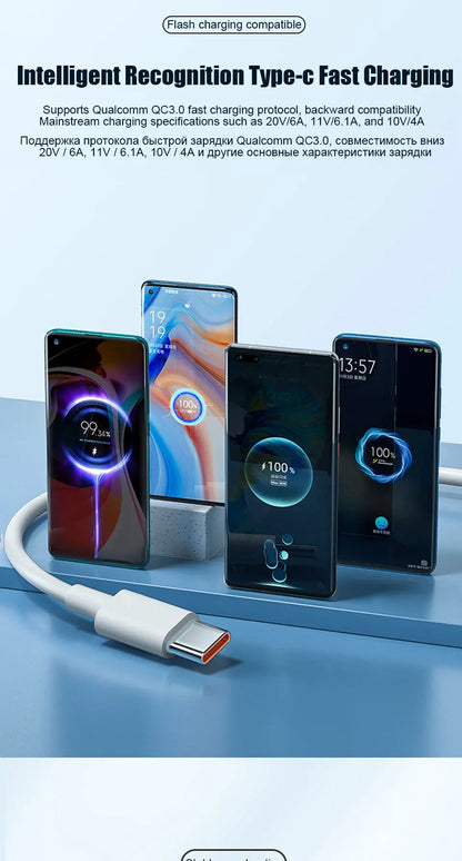 For Xiaomi 67W USB Super Fast Charger Power Adapter Mi 12 11 6A Type C Cable POCO X5 X4 Pro Note 9 10 11 Charging Beauty World Shop
