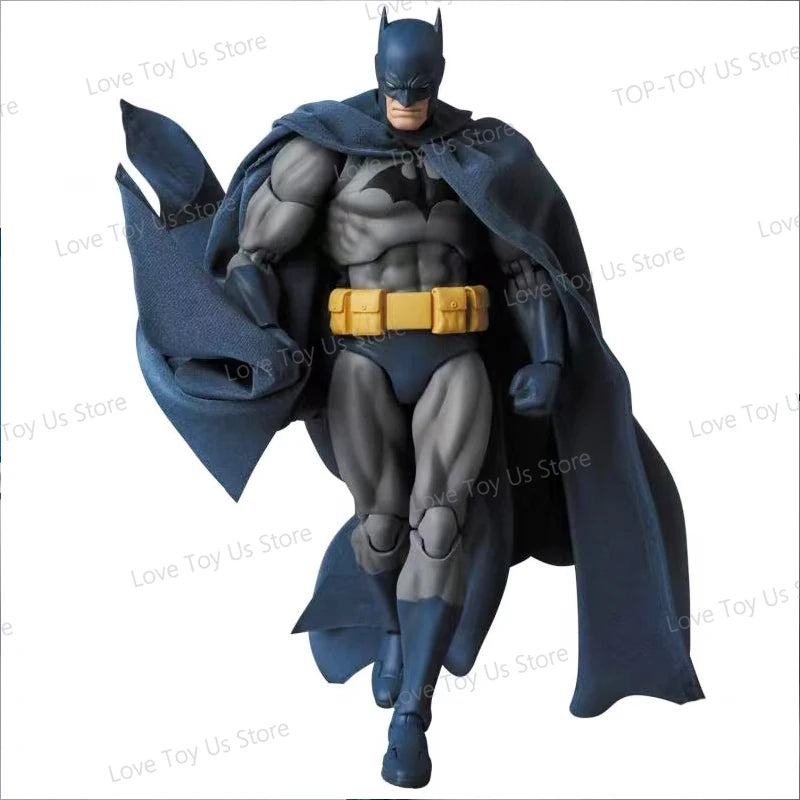 HOT in Stock CT Toys Batman Hush Blue Version Mafex 105 Black Version Dc Bat Man Anime Action Figure Figurine Model Statue Gift Beauty World Shop