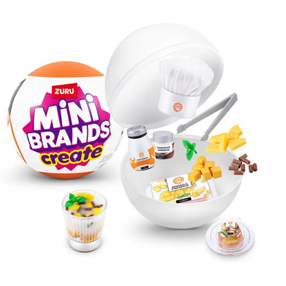 Zuru Mini Brands Blind Box 5 Surprises Masterchef Set Brands Masterchef Series 1 Mystery Ball Bundle Surprise  Collectibles Toy Beauty World Shop