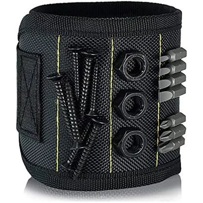 Powerful magnetic tool magnetic wristband - used to secure screws, nails, drill bits, and strong magnetic wrist tool kits parts Beauty World Shop
