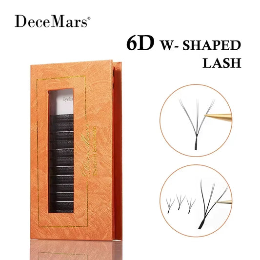 DeceMars 6D-W shaped eyelash extension Beauty World Shop