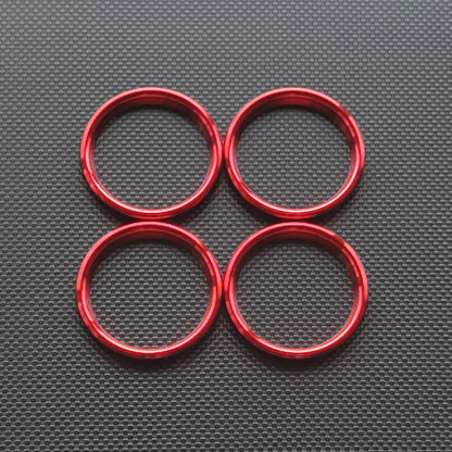Car Air Center Console Outlet Trim Inner Ring Cover Styling For Audi A3 8V S3 2014-2019 Q2 2017 2018 2019 Interior Accessories Beauty World Shop