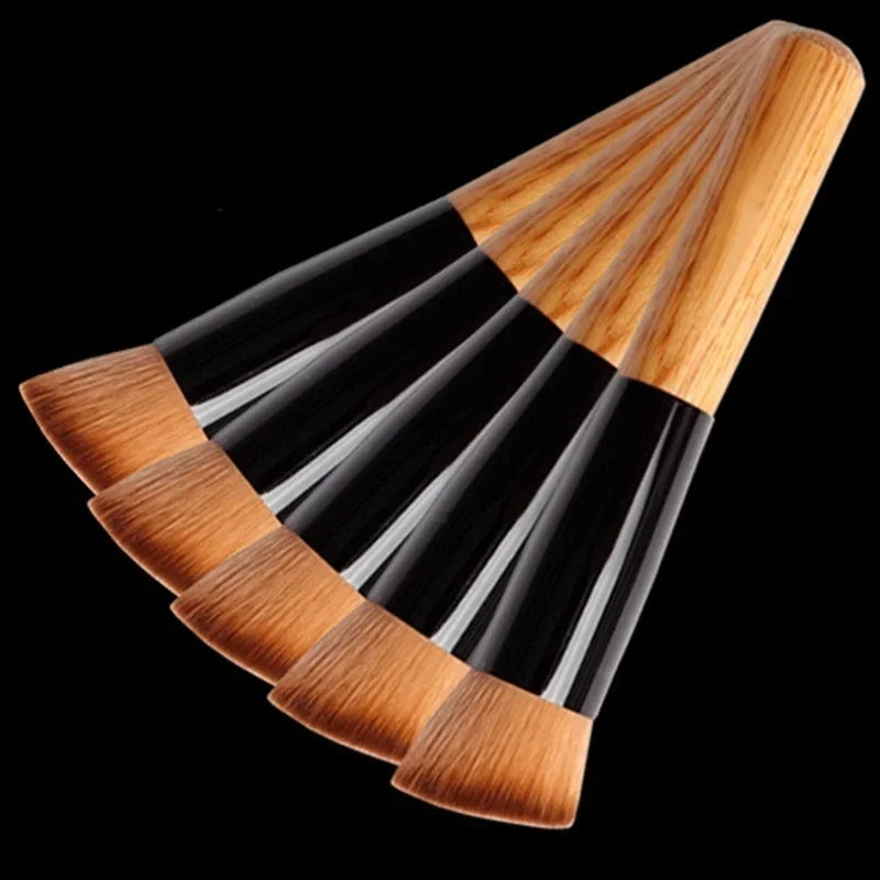 1Pc Foundation Makeup Brush Professional Cosmetic Beauty Make Up Tools Kabuki Powder Blush Foundation Flat Top Brush Beauty World Shop