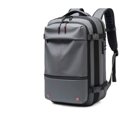 Travel Men 17 Inch Laptop Backpack Vacuum Compression Backpack Business Large Capacity School Backpack Expand Outdoor Backpack Beauty World Shop