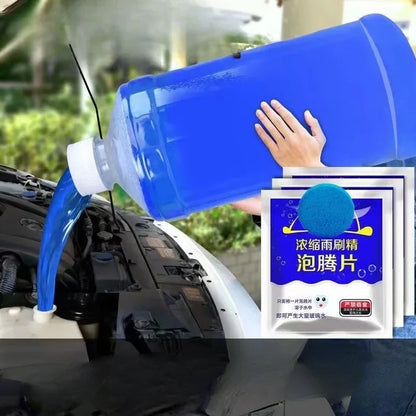 ‌All-Season Windshield Washer Effervescent Tablet (Solid Concentrate) Shellac-Free Formula Beauty World Shop