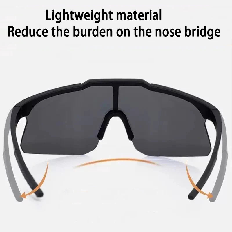 1/2/8pcsPolarized Cycling Sunglasses Outdoor Sport Cycling Riding Running Skiing Goggle Windproof Fishing Eyewear for Men Women Beauty World Shop