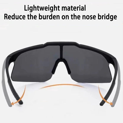 1/2/8pcsPolarized Cycling Sunglasses Outdoor Sport Cycling Riding Running Skiing Goggle Windproof Fishing Eyewear for Men Women Beauty World Shop