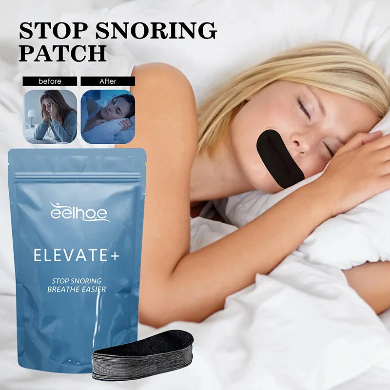 Stop Snoring Patch Nose Breathing Correction Improve Sleeping Promoting Better Breath Portable Night Sleep Mouth Orthosis Tape Beauty Trend Shop