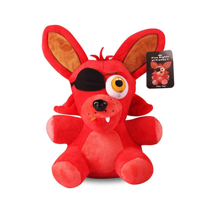 2026HOT FNa Night At Freddy Fnfa Cute Plush Toys Doll Bonnie Bear Foxy Cartoon Stuffed Dolls Freddy Toys For Children Fans Gifts Beauty World Shop