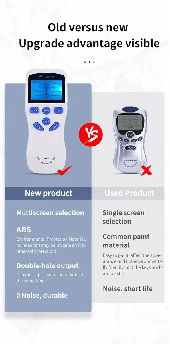 Massager Tens Muscle Stimulator Electric Acupuncture Body Massage Digital Slimming Machine Accessories Stimulator Beauty World Shop