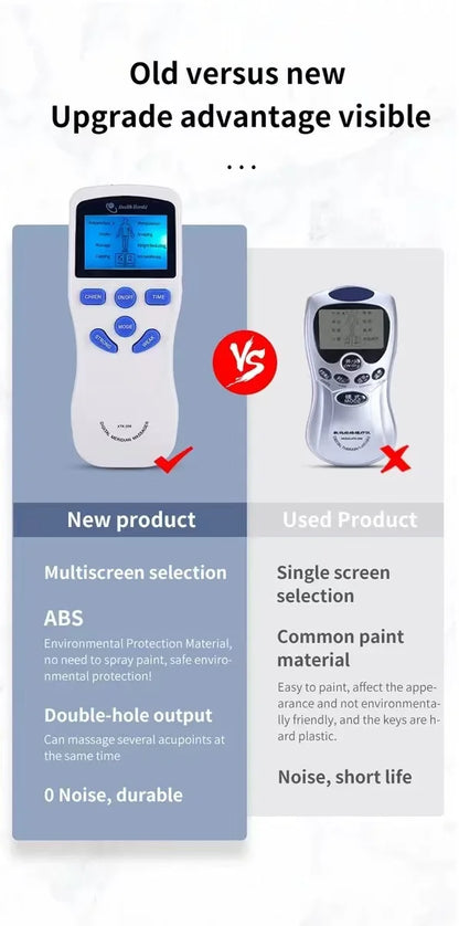 Massager Tens Muscle Stimulator Electric Acupuncture Body Massage Digital Slimming Machine Accessories Stimulator Beauty World Shop