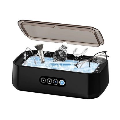 Ultrasonic Cleaner Machine Eyeglass 650ml Mini High-frequency Vibration Cleaning For Glasses Jewelry Denture Pacifier Beauty World Shop