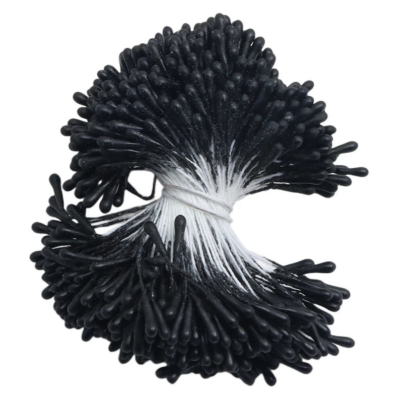 400pcs 2mm Moulti Options Artificial Flower stamen Mini Pearl Floral pistil For Wedding Party Home Decoration DIY Accessories Beauty World Shop