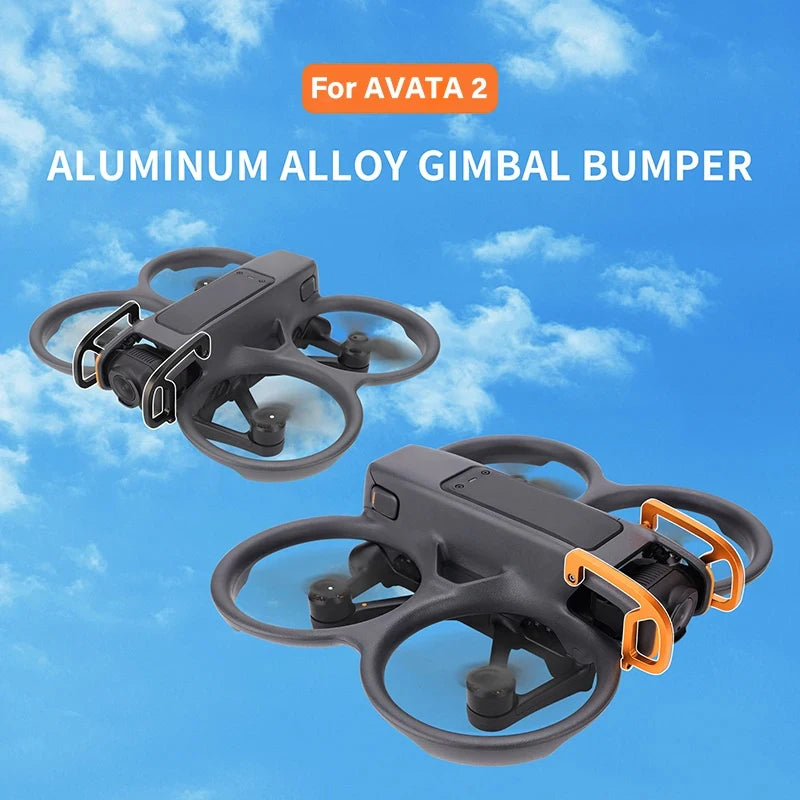 Gimbal Bumper For DJI Avata 2 Drone Anti-Collision Aluminum Alloy Protective Bar Camera Lens Protector Bumper Accessories