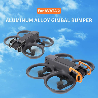 Gimbal Bumper For DJI Avata 2 Drone Anti-Collision Aluminum Alloy Protective Bar Camera Lens Protector Bumper Accessories