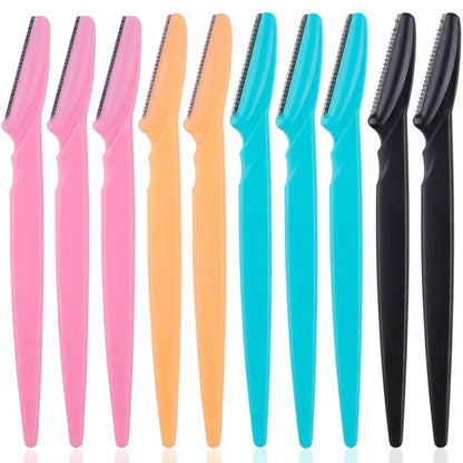 Portable Eyebrow Trimmer Blade Women's Face Shaver Safety Knife Makeup Scraper Hair Removal Tool for Eyebrow Epilation Beauty Trend Shop