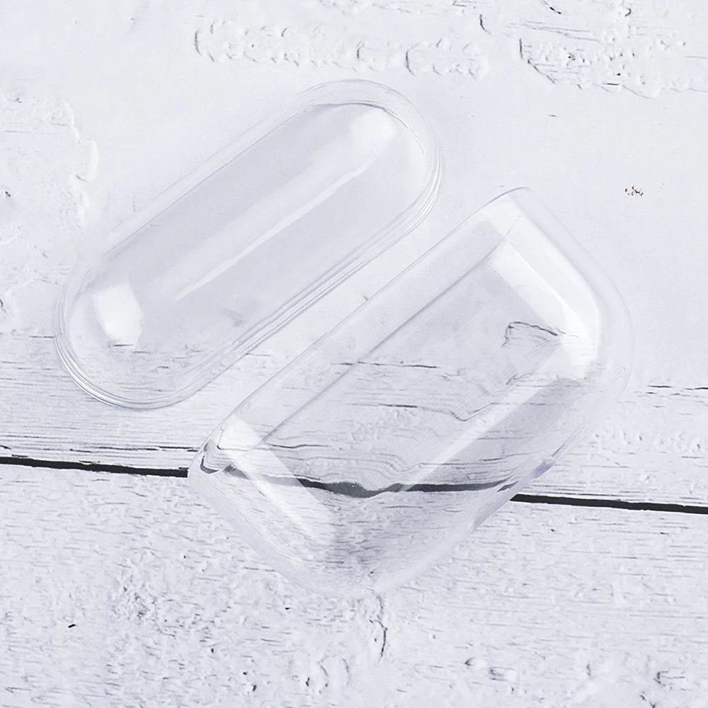 Transparent Case For AirPods Pro 2 Cases Wireless Bluetooth Earphone Protective Cover For Airpods 3 2 1 PC Clear Hard Case Shell
