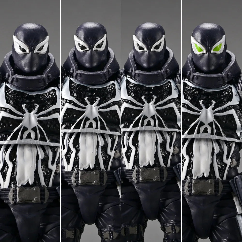 Amazing Yamaguchi Marvel Venom Agent series KO Articulated Action Figure Model Kit Desktop Ornament Collectible statue Toys Gift Beauty World Shop