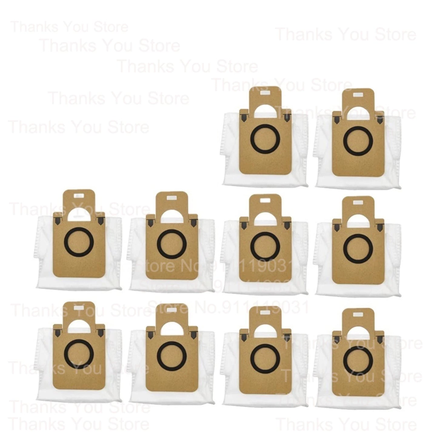Accessories Dreame Bot D10 Plus RLS3D Robot Vacuum Cleaner Hepa Filter Mop Main Side Brush Dust Bag Replacement Parts