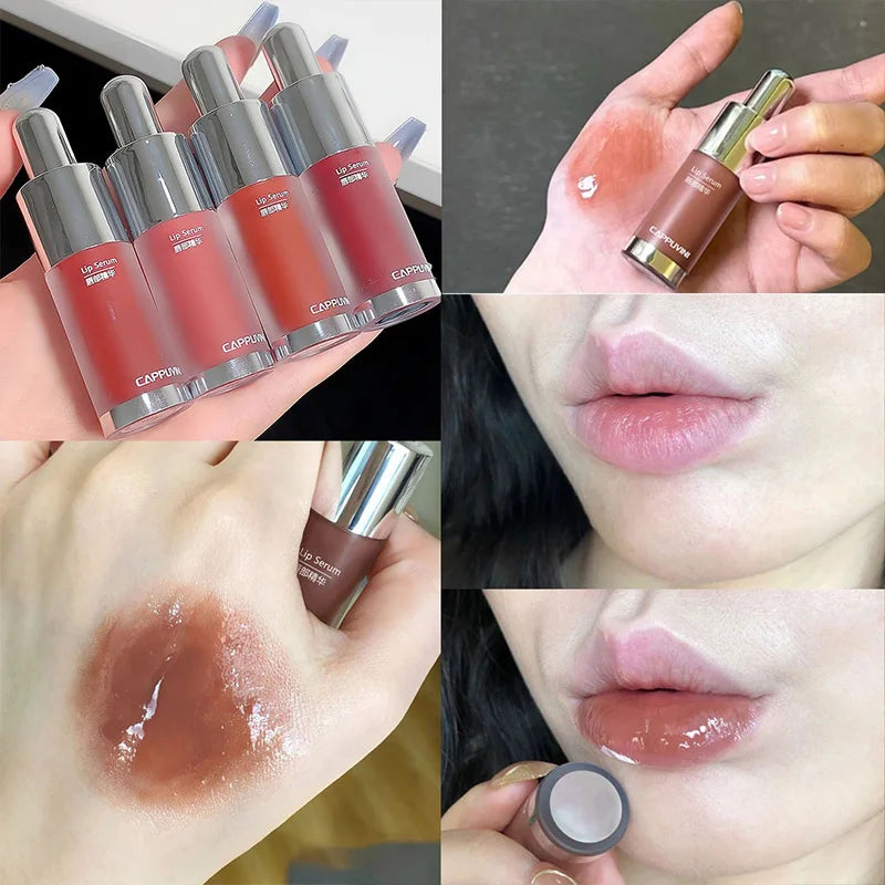 Cappuvini Baby Bottle Lip Gloss — Hydrating Mirror Finish, Glass-Effect Lip Gloss for Jelly-Like Lips, Beauty Trend Shop