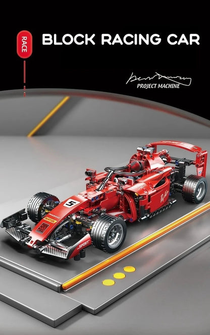 2025 Technical NEW F1 Racing Car Building Blocks Set MOC Model Kit DIY Assembly Bricks Creative Educational Toys For Children Beauty World Shop