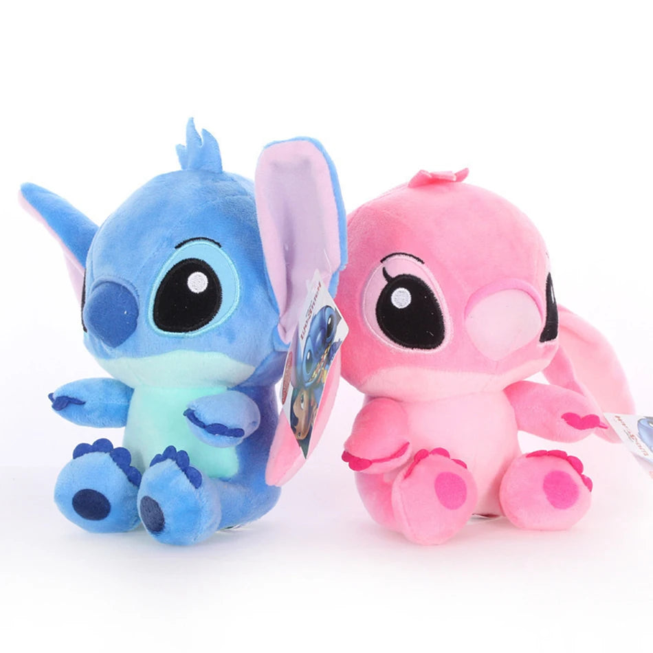 20cm Stitch Stuffed Plush Models Cartoon Stuffed Plush Dolls Anime Plush Baby Toys Kawaii Kids Birthday Gift Beauty World Shop
