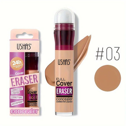 New Sponge Head Concealer for Dark Circles Freckles Acne Pigmentation and Blemishes Long Lasting Moisturizing Liquid Foundation Beauty World Shop