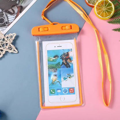 Swimming Bag Universal Mobile Phone Waterproof   Pouch I Xiaomi Huawei Samsung Drifting  Pool Accessories Beauty World Shop