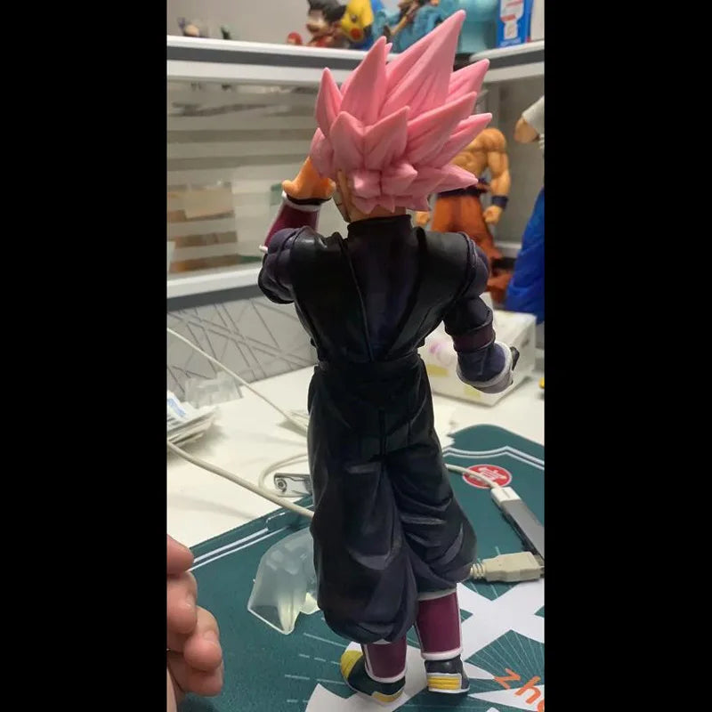 Super Dragon Ball Heroes Figure Zamasu Black Goku 25cm PVC Action Figures GK Statue Collection Model Toys for Children Gifts Beauty World Shop