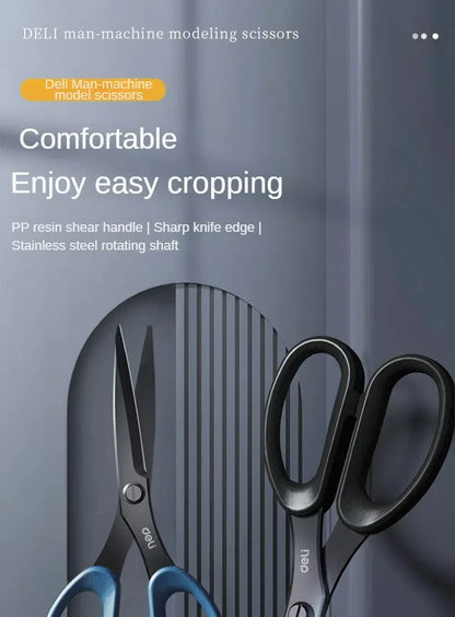 1/2Pcs 210/175mm Black Stainless Steel Scissors Business Office Stationery Home Tailor Shears Kitchen Knife Cutter Cutting Beauty World Shop