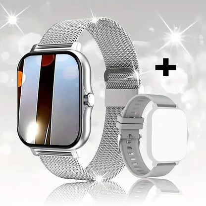 1.83'' Waterproof Smart Watch with Message Answer Call Sleep Monitoring Sports Pedometer Information Alerts For iPhone Android Beauty World Shop