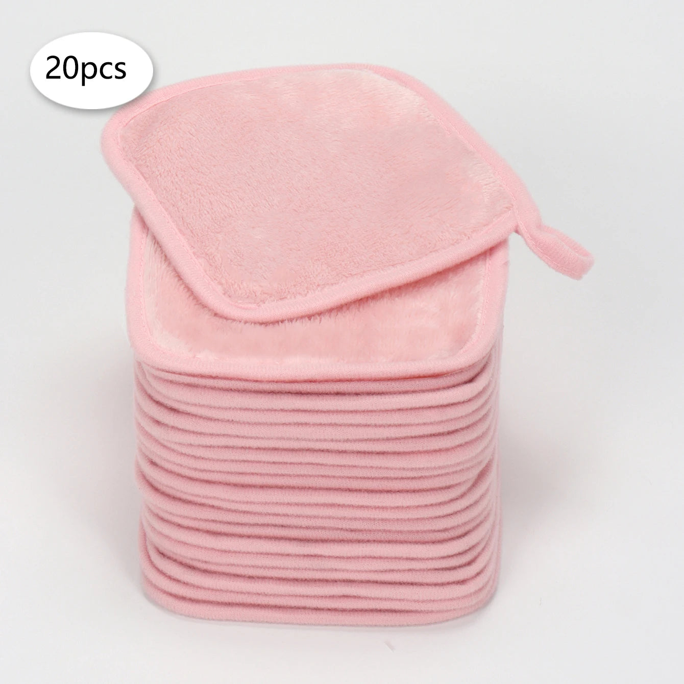 5/10/20Pcs Microfiber Face Cloths Reusable Makeup Remover Cloth Makeup Towels Face Deep Cleaning Pads Skincare Beauty Tools Beauty World Shop