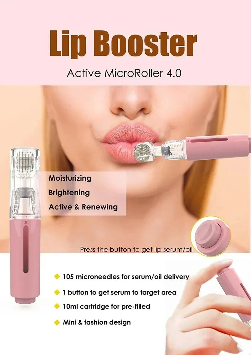 105 Pins Derma Needl Roller Beard Growth Beard Hair Growth 0.2mm/0.25mm/0.3mm Titanium Needle Beautify Lip Treatment Skin Care Beauty World Shop
