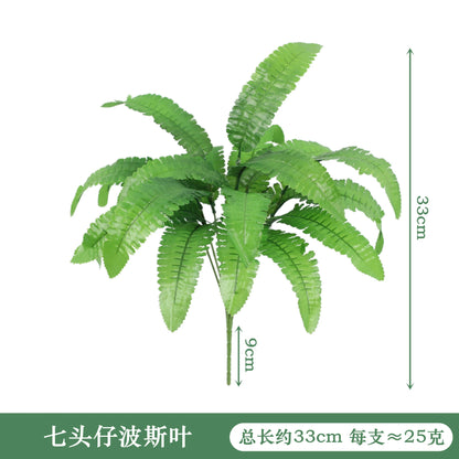 Artificial Plants Leaves Silk Tortoiseshell Leaf Dieffenbough Fake Small Fairy Taro Simulation Green Plant Living Room Decor Beauty World Shop