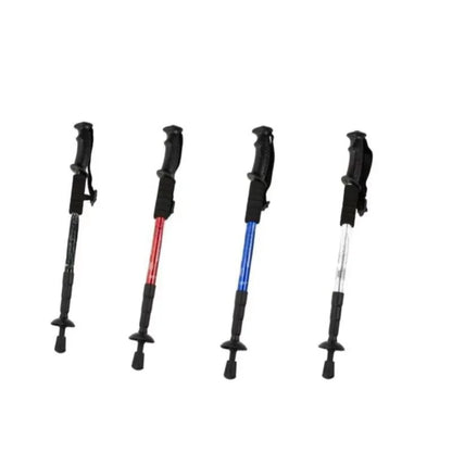 Trekking Poles Shock Absorption Foldable Ultralight Hiking Pole Suitable For Outdoor Camping Mountaineering Backpacking And Trip Beauty World Shop