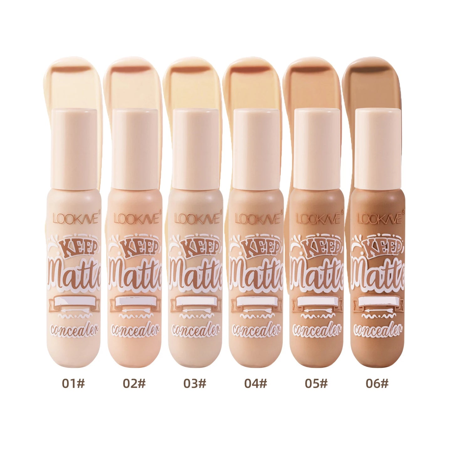 Liquid Concealer Stick Foundation Cream 6 Color Moisturizing Full Coverage Acne Dark Circle Natural Matte Concealer Cream Makeup Beauty World Shop