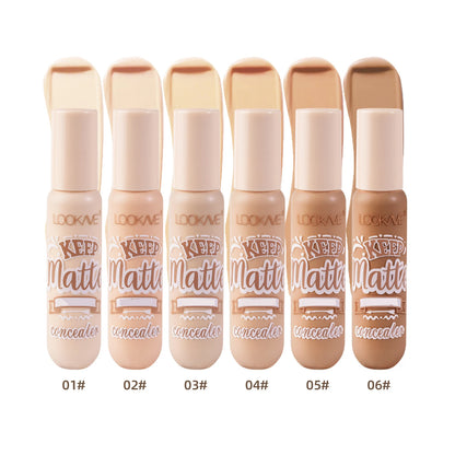 Liquid Concealer Stick Foundation Cream 6 Color Moisturizing Full Coverage Acne Dark Circle Natural Matte Concealer Cream Makeup Beauty World Shop