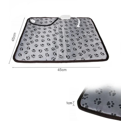 Winter Pet Heating Blanket Waterproof Wearable Wear Resistant Temperature Warm Cat Dog Mattress Indoor Heating Pad Pet Supplies Beauty World Shop