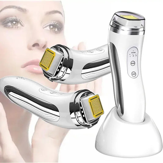 Electric Facial Lifting Machine Dot Matrix Skin Tightening Rejuvenation Wrinkle Removal Face Massager Home Use Beauty Devices Beauty World Shop
