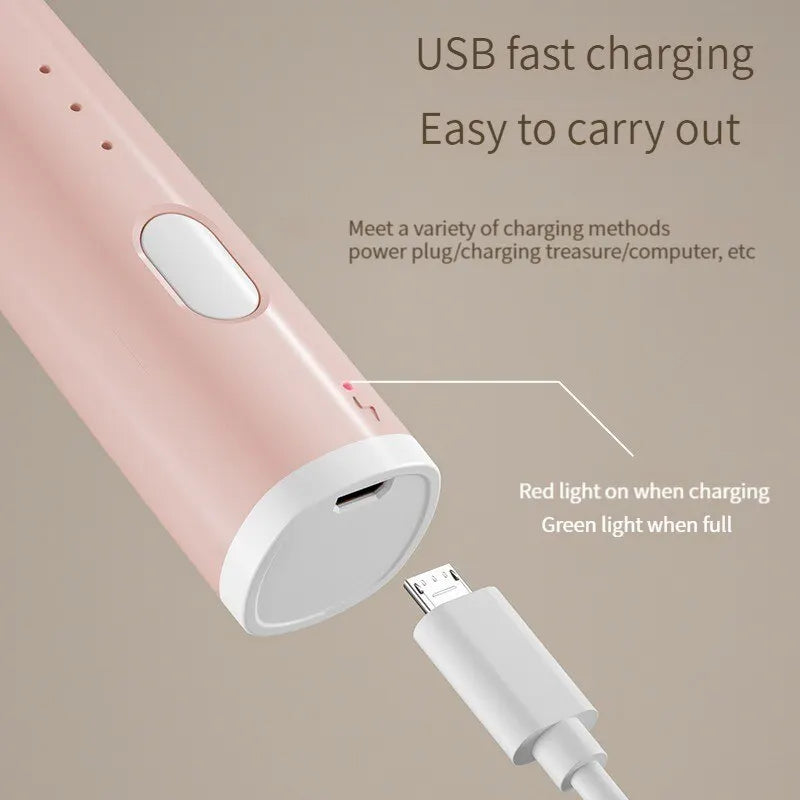 1 PCS USB Rechargeable Handheld Egg Beater 3 Speeds Electric Milk Frother Foam Maker Mixer Coffee Drink Frothing Wand Foamer Beauty World Shop