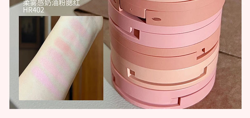 HERORANGE Creamy Blush Soft Matte Natural Color Long Lasting Daily Cheek Makeup For Women Beauty World Shop